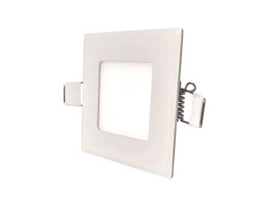 Oprawa downlight LED 3W 190lm 3800K/neutralna IP44/20 kwadratowy do wbudowania biały LED15 VEGA-S White 3W NW GXDW201