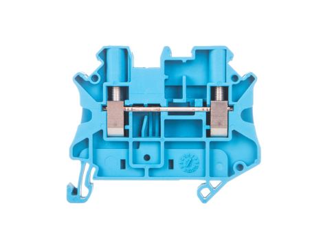 Złączka szynowa 2-przewodowa 4mm2 niebieska Ex UT 4-MTD BU 3046197 /50szt./