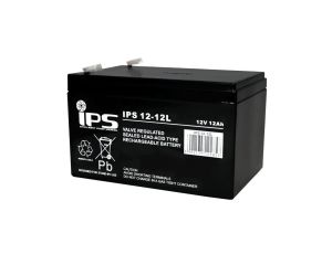 Akumulator VRLA AGM 12V 12Ah (żywotność 6-9lat) IPS 12-12L