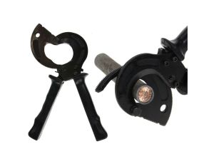 Nożyce zapadkowe do cięcia kabli i przewodów 400 mm2 / FI: 52mm / Obcinaki zębatkowe do kabli / Made In Germany / KT-4