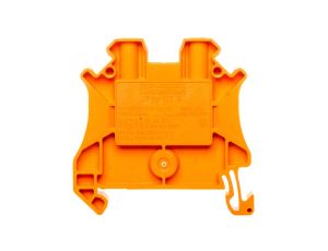 Listwa zaciskowa przepustowa 2-przewodowa 0,14-6mm2 pomarańczowa UT 4 OG 3045101 /50szt./