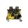 Złączka szynowa 2-przewodowa 4mm2 czarno-żółta Ex UT 4-FE 3047617 /50szt./