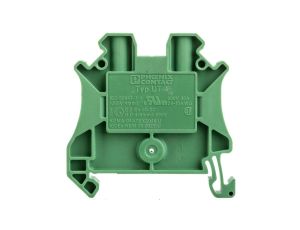 Złączka szynowa 2-przewodowa 4mm2 zielona Ex UT 4 GN 3045156 /50szt./