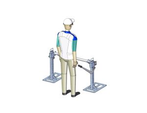 Podnośniki do bębnów kablowych / Podnośnik do bębnów kablowych 0,5t / PH-05T