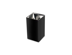Oprawa punktowa sufitowa GU10 IP20 Kwadratowa Czarna + Chrom 8994