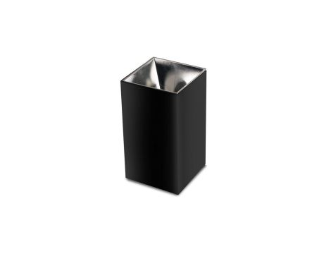 Oprawa punktowa sufitowa GU10 IP20 Kwadratowa Czarna + Chrom 8994