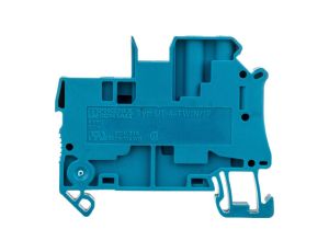 Złączka szynowa 3-przewodowa 4mm2 śrubowa/wtykowa niebieska UT 4-TWIN/ 1P BU 3060270 /50szt./