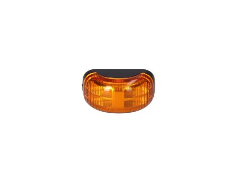 Oprawa led jacht kamper Boat Signal 2W 10-30V pomarańczowa