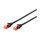 Kabel krosowy (patch cord) RJ45-RJ45 kat.6 U/UTP AWG 26/7 PVC 10m czarny DK-1612-100/BL