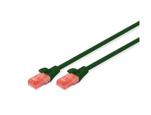Kabel krosowy (patch cord) RJ45-RJ45 kat.6 U/UTP AWG 26/7 PVC 7m zielony DK-1612-070/G