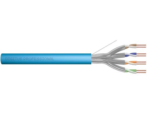 Kabel teleinformatyczny U/FTP kat.6a 4x2xAWG23 LSOH drut niebieski Dca DK-1624-A-VH-05 /50m/