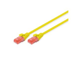 Kabel krosowy (patch cord) RJ45-RJ45 kat.6 U/UTP AWG 26/7 PVC 7m żółty DK-1612-070/Y