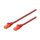 Kabel krosowy (patch cord) RJ45-RJ45 kat.6 U/UTP AWG 26/7 PVC 10m czerwony DK-1612-100/R