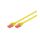 Kabel krosowy (patch cord) RJ45-RJ45 kat.6 U/UTP AWG 26/7 PVC 10m żółty DK-1612-100/Y
