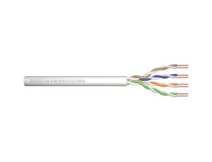 Kabel teleinformatyczny U/UTP kat.5e 4x2xAWG24 PVC drut szary Eca DK-1511-V-1-1 /100m/