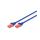 Kabel krosowy (patch cord) RJ45-RJ45 kat.6 U/UTP AWG 26/7 PVC 7m niebieski DK-1612-070/B