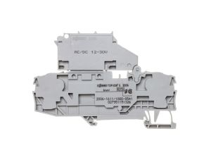 Złączka 2-przewodowa 6mm2 bezpiecznikowa szara TOPJOBS 2006-1611/1000-541 /25szt./