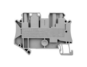 Złączka szynowa rozłączalna 3-przewodowa 4mm2 szara UT 4-TWIN-TG 3046595 /50szt./