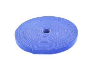 Taśma rzepowa 20mm 25m niebieska Back To Back