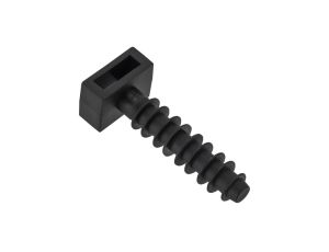 Podstawka wciskana do opasek kablowych 8x38 czarny /20szt./