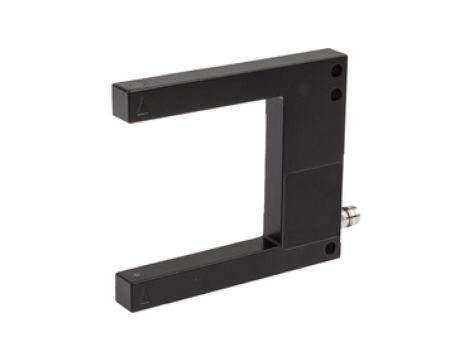 Czujnik optyczny widełki 70x10x80mm szerokość widełek 50mm 10-30VDC PNP/NPN NO/NC złącze M8 3-PIN IP67 OG500576