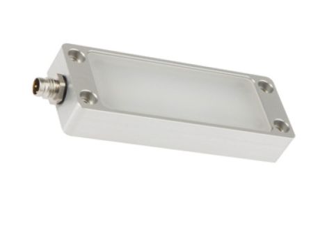 Oświetlenie maszynowe LED 14x90x32mm białe światło 5W 750lx 5000K 22-28VDC złącze M8 3-PIN IP67 EM900170