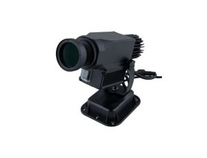 LED projektor Logo Greenie 30W wodoodporny, obrotowy IP65