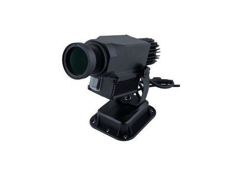 LED projektor Logo Greenie 30W wodoodporny, obrotowy IP65