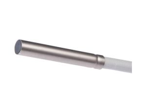 Czujnik indukcyjny fi4 dł 25mm zabudowany Sn: 0,6mm 10-30V DC PNP NO kabel 2m PUR IP68 IBR40181