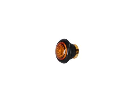 Oprawa led jacht kamper Boat Signal 1W 10-30V pomarańczowa okrągła