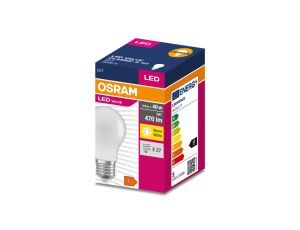 Żarówka LED VALUE CLASSIC A 40 E27 4,9W 470lm 3000K 830 FR non-dim 4058075628823