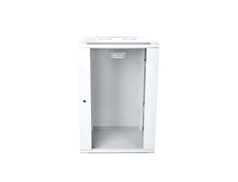 Szafa krosowa wisząca niedzielona 19 cali 18U 600x901x600 szara DN-W19 18U/600