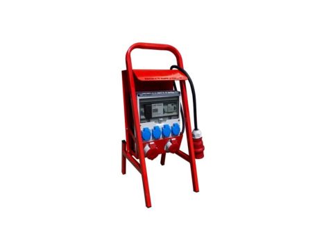 Rozdzielnica budowlana na stojaku z kablem TD-S/FI 32A 16A 4x230V SET Doktorvolt 6238