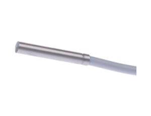 Czujnik indukcyjny M4 dł:27mm zabudowany Sn: 0,8mm 10-30VDC PNP NO złącze kablowe M8 0,25m IP67 IBR4C173