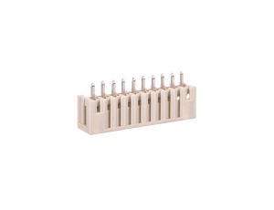 Wtyk MCS-MINI Classic 10-biegunowy jasnoszary raster 3,81mm 734-140 /100szt./