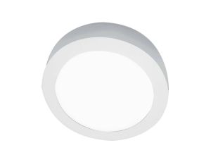 Oprawa nasufitowa LED 12W 850lm 3800K/neutralna IP20 okrągły śnieżnobiały LED60 FENIX-R Snow white 12W NW GXDW384