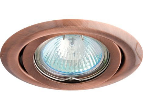 Oczko 50W/12V MR16 IP20 okrągłe ruchome stalowe antyk AXL 2115-A GXPP034