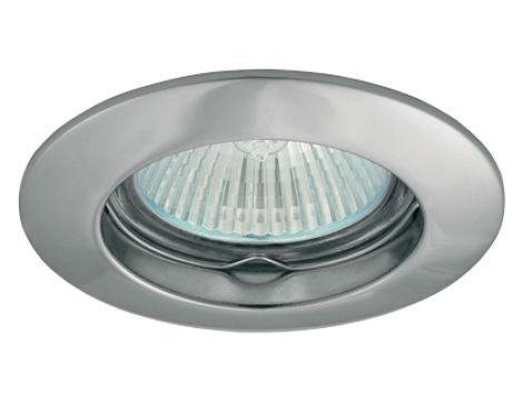 Oczko 50W/12V MR16 IP20 okrągłe stałe aluminiowe matowy chrom AXL 5514-CM GXPL005