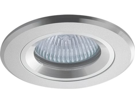 Oczko 50W/12V MR16 IP20 okrągłe stałe aluminiowe AXL DSO50-AL GXPA001