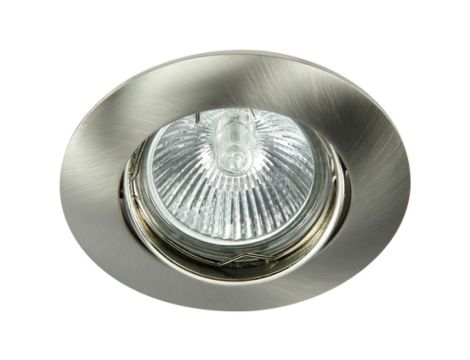 Oczko 50W/12V MR16 IP20 okrągłe ruchome aluminiowe matowy chrom DIO DTO2B-CM GXPL053