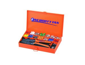 Zaciskarka do tulejek, końcówek izolowanych , złączek nie izolowanych / 3 matryce / Z-005D - ZESTAW WALIZKOWY