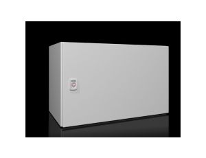 AX Obudowa kompaktowa 600x380x350 mm blacha stalowa z pł. mont. jednodrzwiowa 1 zamek dźwigienkowy 1339.000