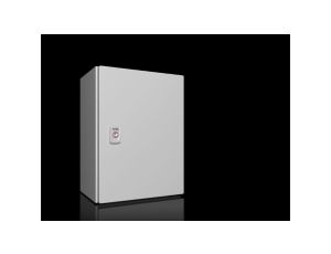 AX Obudowa kompaktowa 300x400x210 mm blacha stalowa z pł. mont. jednodrzwiowa 1 zamek dźwigienkowy 1034000 (1034.000) EC09993774