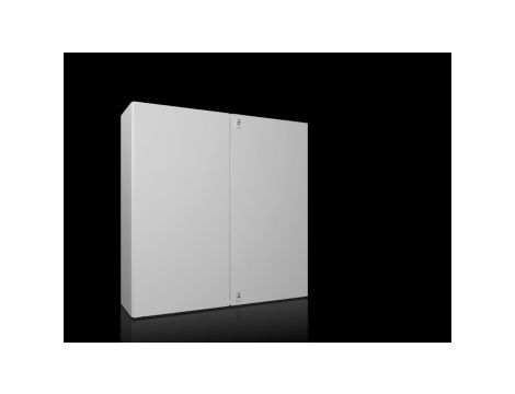 AX Obudowa kompaktowa 1000x1000x300 mm blacha stalowa z pł. mont. drzwi podwójne 2 zamki dźwigienkowe 1110.000