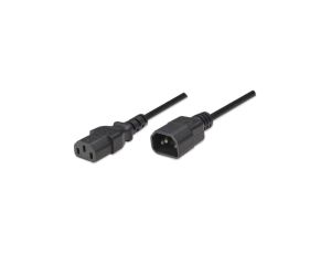 Przedłużacz Kabel Zasilający C13 - C14 1.8m do PC Drukarki