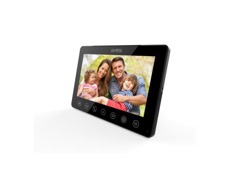 Wideomonitor 7 calowy z dotykowymi przyciskami czarny VP-807B ENT10000423