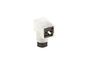 Złącze do samokonfekcjonowania zaworowe typ C 3-pinowe PG7 LED 24 V AC 6 A GDSNL 207 LED 24 VR black