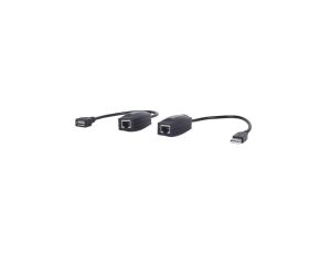 Przedłużacz Extender USB do 60m po Kablu Sieciowym RJ45