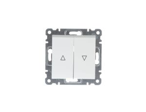 Lumina Przycisk żaluzjowy biały WL0320