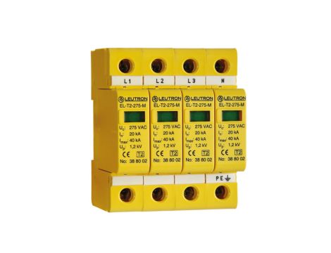 Ogranicznik przepięć Typ T2 20kA TNS EL-T2/4+0-275-FM 388 102